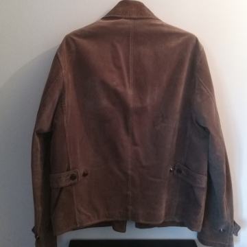 KOŽNA JAKNA TELEĆA KOŽA XL -kao NOVO