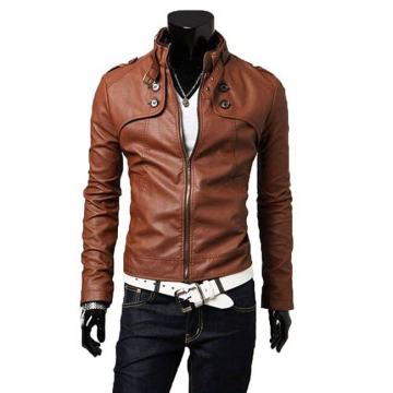 Kožna jakna, veličine L (52)