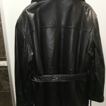 Kožna muška jakna/bunda novo