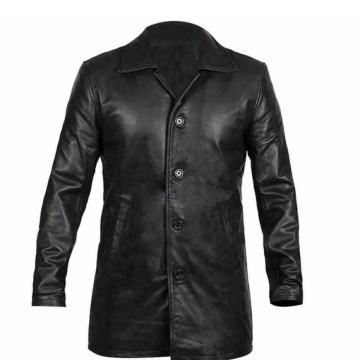 Kožna muška jakna