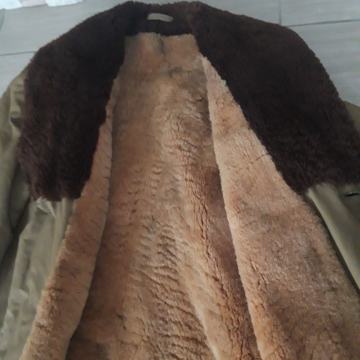 Kožuh - kaput 2 kom od prave ovčje kože i krzna veličine 50 / 100 (XL)