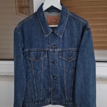 LEVIS STRAUSS & Co. modra jeans jakna (L)