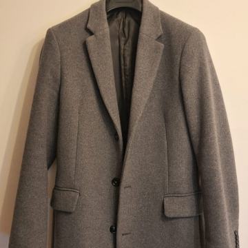 MANGO muški sivi kaput