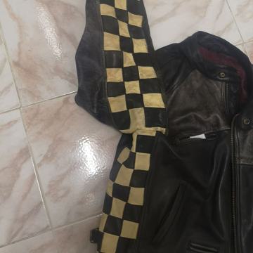 motoristička kožna jakna