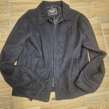 Muška crna antilop jakna vel XXL