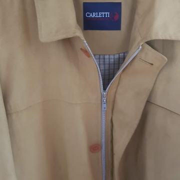 MUŠKA  JAKNA LAGANA BRUŠENA KOŽA  / UMJETNA / 3 XL