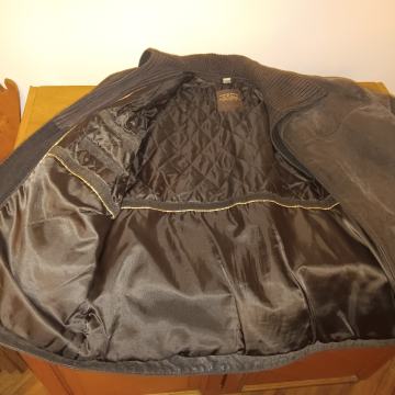 muška kožna jakna,za jesen,zimu