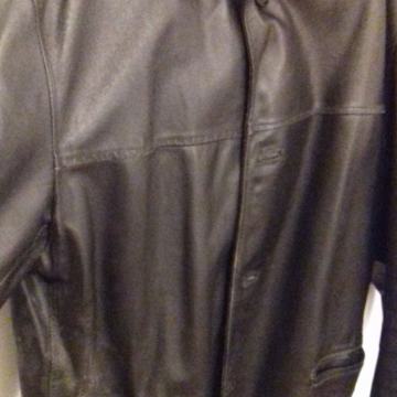 Muška kožna jakna sako xl teleća koža prodajem