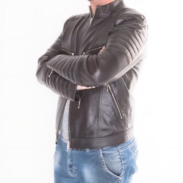 Muška kožna jakna, TKM4H