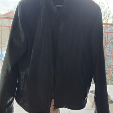 Muška kožna jakna Trapper - veličina L slim fit