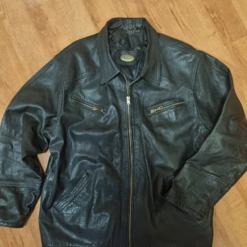 MUŠKA KOŽNA JAKNA vel M / L