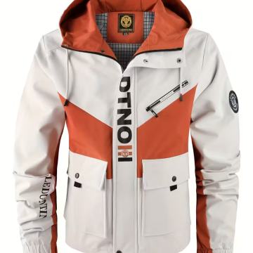 Muška moderna ležerna jakna s kapuljačom