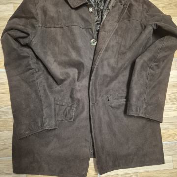 Muška smeđa antilop jakna vel XL