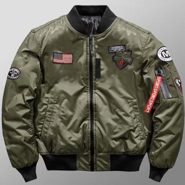 Muška taktička pilotska jakna - bejzbol ovratnik, vjetrootporna