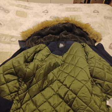 Muška topla jakna sa kapuljačom