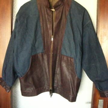 MUŠKA TRAPER KOŽNA JAKNA M / L