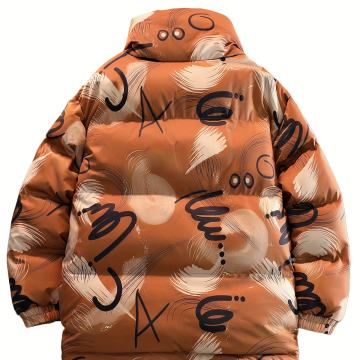 Muška zimska ležerna debela svestrana topla jakna s kapuljačom