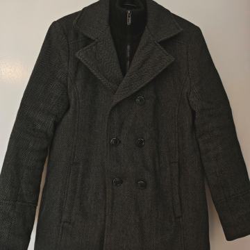 Muški kaput S 40% vuna