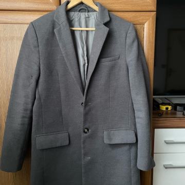 Muški sivi kaput, M veličina #POVOLJNO#