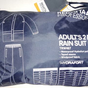 Odijelo za kišu u dva dijela - Jakna i hlače - 4XL