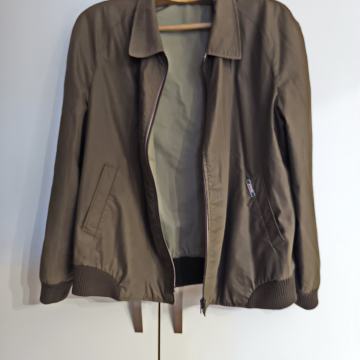 Odlična muška dvostrana smeđa baloner jakna Young broj  L - XL