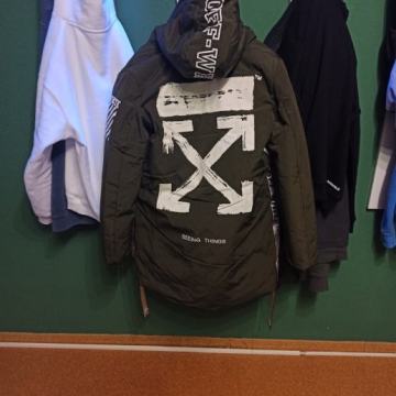 Off white PARKA jakna khaki