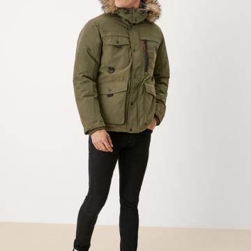 S.Oliver zimska jakna s porubom od umjetnog krzna