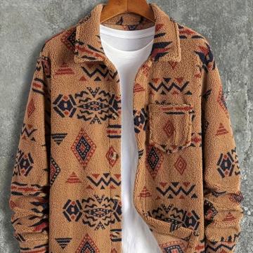 Prekrasna muška aztečka jakna u jugozapadnom stilu