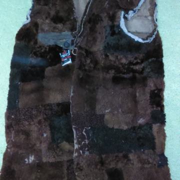 Prsluk krzno za maskenbal