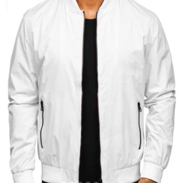 BIJELA JAKNA PULL & BEAR VEL. L/XL - NOVO