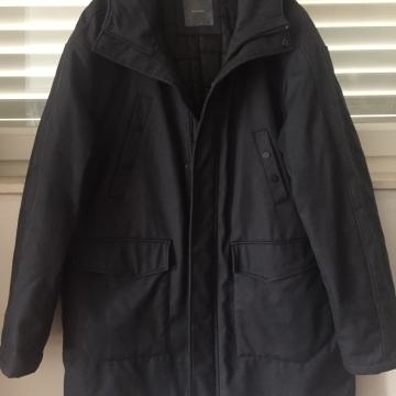 RESERVED muška punjena jakna kaput bunda sa kapuljačom