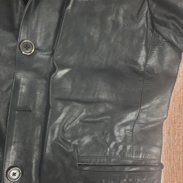 RICANO muška duža kožna jakna