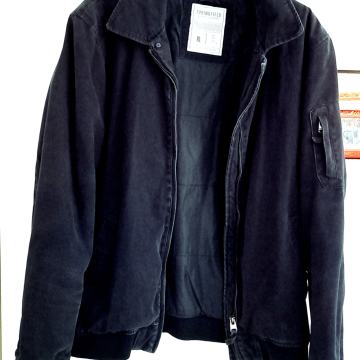 Springfield XL 54 tamnoplava muška jakna na zipper s podstavom,