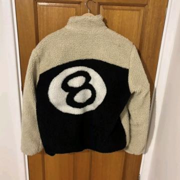 STUSSY 8 Ball Fleece Sherpa - Flis Jakna (L/XL)