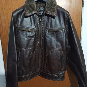 Thomas muška kožna jakna M