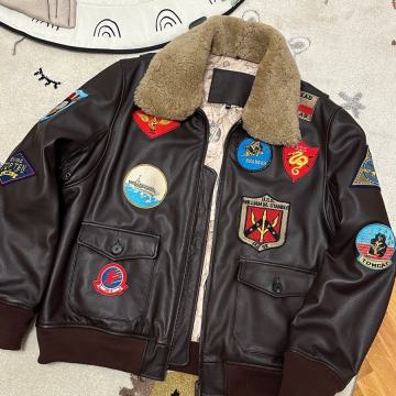 TOP GUN kožna jakna