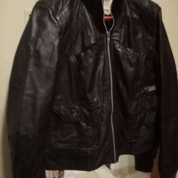 TRF vel.S kožna kvalitetna i ugodna jakna