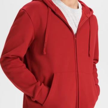 LEVIS CRVENA PAMUČNA JAKNA VEL. L