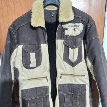 Vintage Dsquared2 Sherpa muška jakna XXL-XL