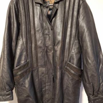 Vintage kožna jakna vel XL