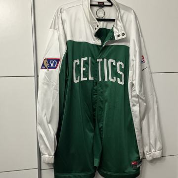 Vintage nike Celtics 50 Annaversary Warm Up Shooting Jacket,