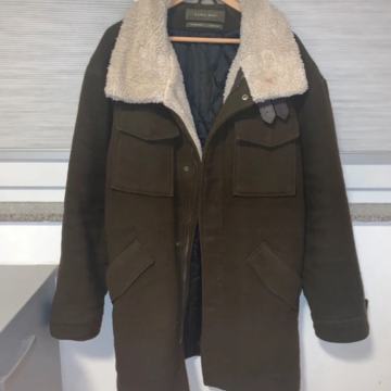 Zara muški tamno smeđi kaput (L)