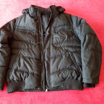 Zimska muška motoristička jakna sa kapuljačom, veličina L