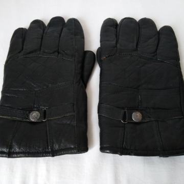 Muške crne kožne rukavice vintage