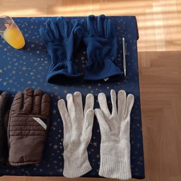 Muske rukavice i šalovi XXXL Lot