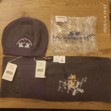 prodajem šal i kapu La martina