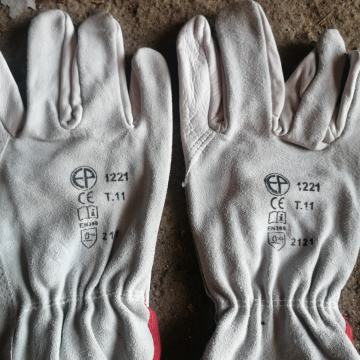 Radne rukavice kožne,novo