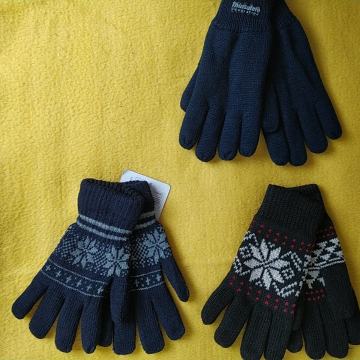 Rukavice vunene unisex "THINSULATE" NOVE tri para