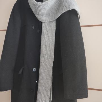 Uniseks vuneni šal - tibetansko plavi ili melanž sivi