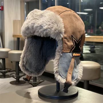 Zimska ruska kapa s ušima, za zagrijavanje skijaške kape